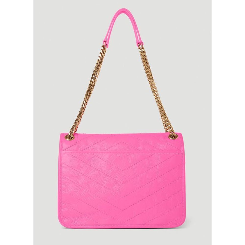SAINT LAURENT Niki Shoulder Bag in Pink - Picture 5 of 7